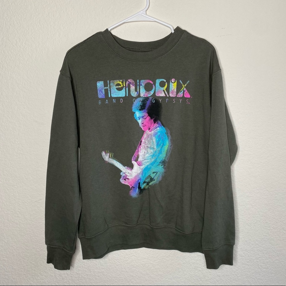 Jimi Hendrix Band of Gypsies 1970 tour crewneck